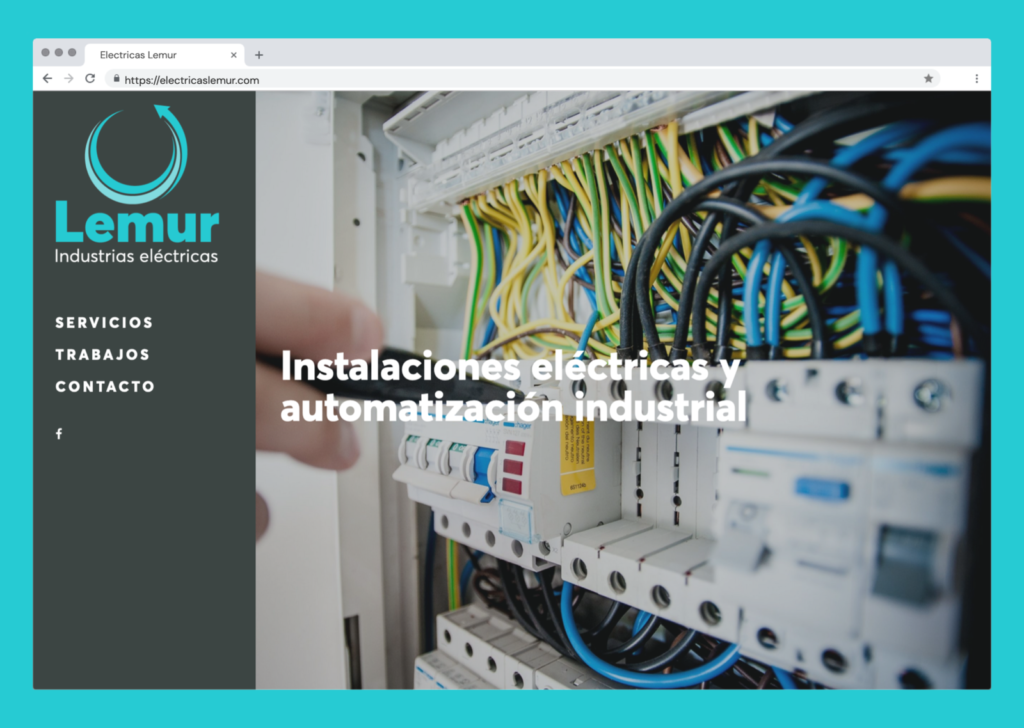 Diseño de imagen corporativa y desarrollo web para Lemur - Un trabajo de Silvia Calavera