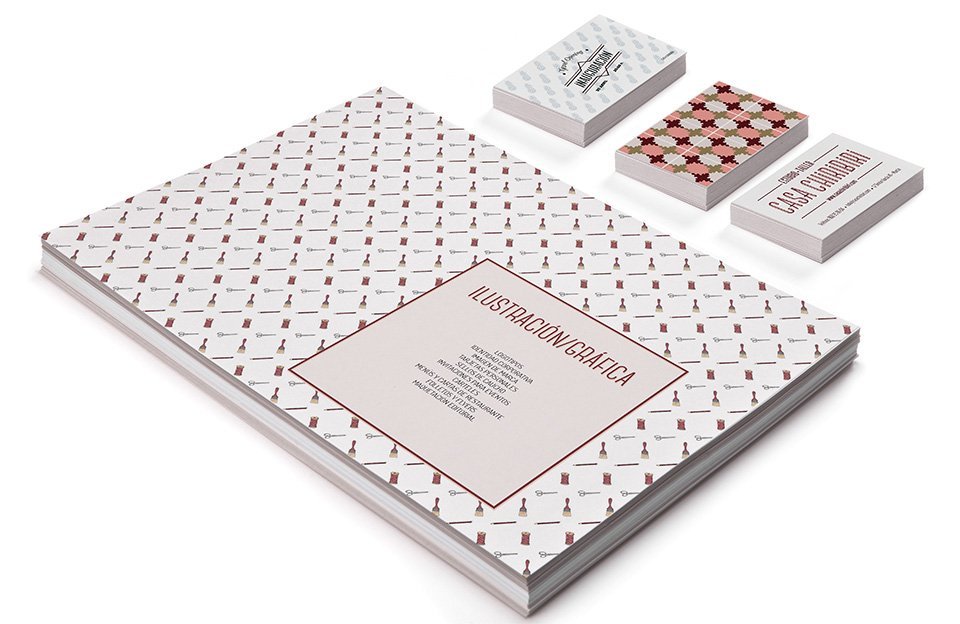 Diseño de logotipo y papelería para Casa Chiribiri - Un trabajo de Silvia Calavera
