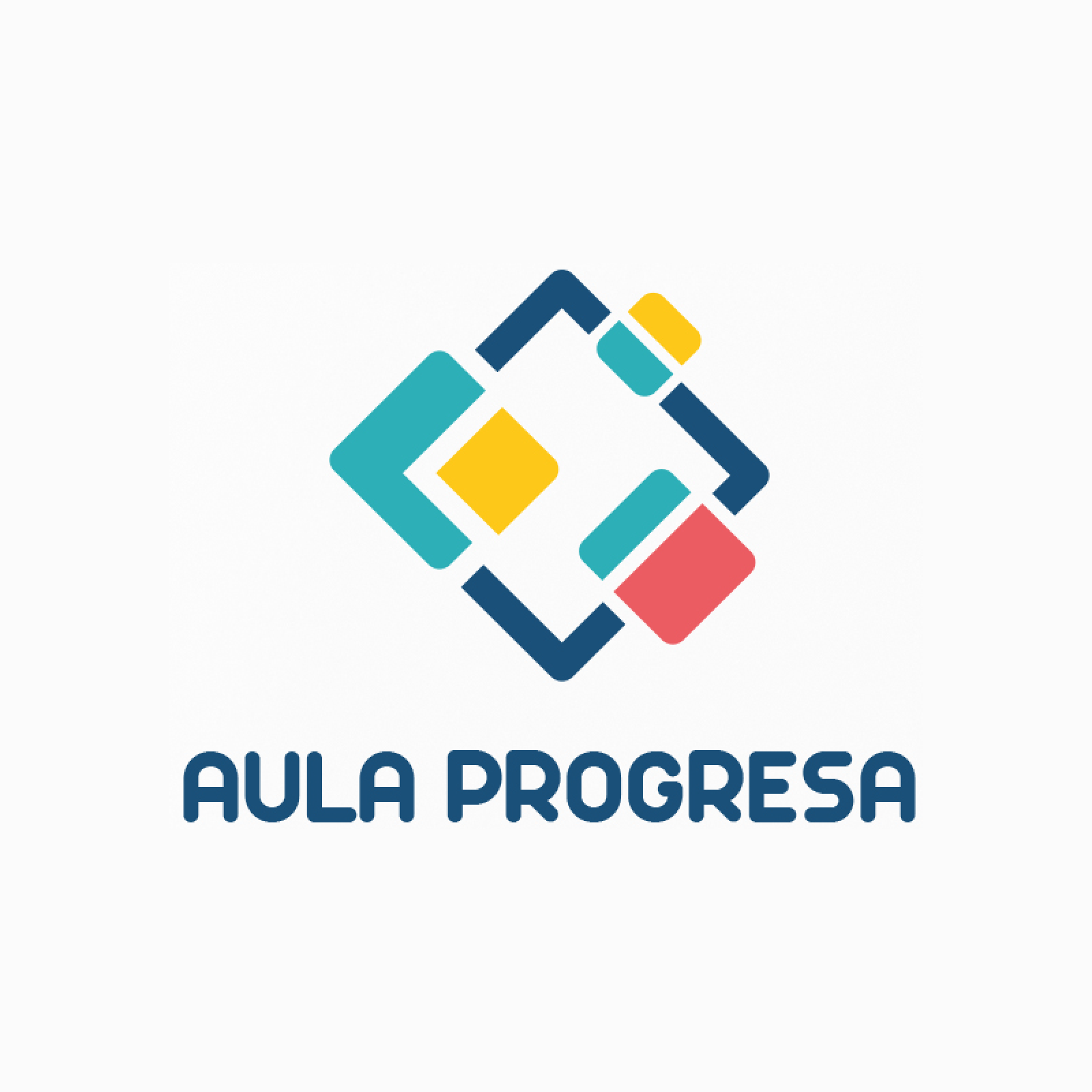 Diseño de logo y papeleria para Aula Progresa - Un trabajo de Silvia Calavera