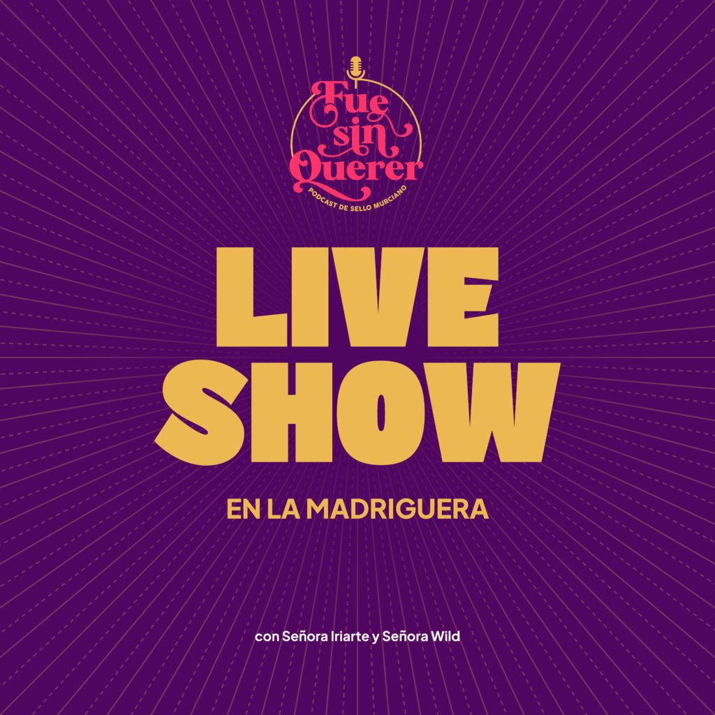 Diseño logotipo para podcast "Fue Sin Querer". Un trabajo de Silvia Calavera